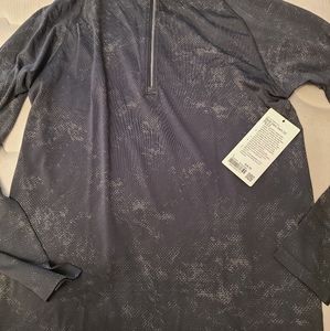Metal vent tech 1/2 zip LS